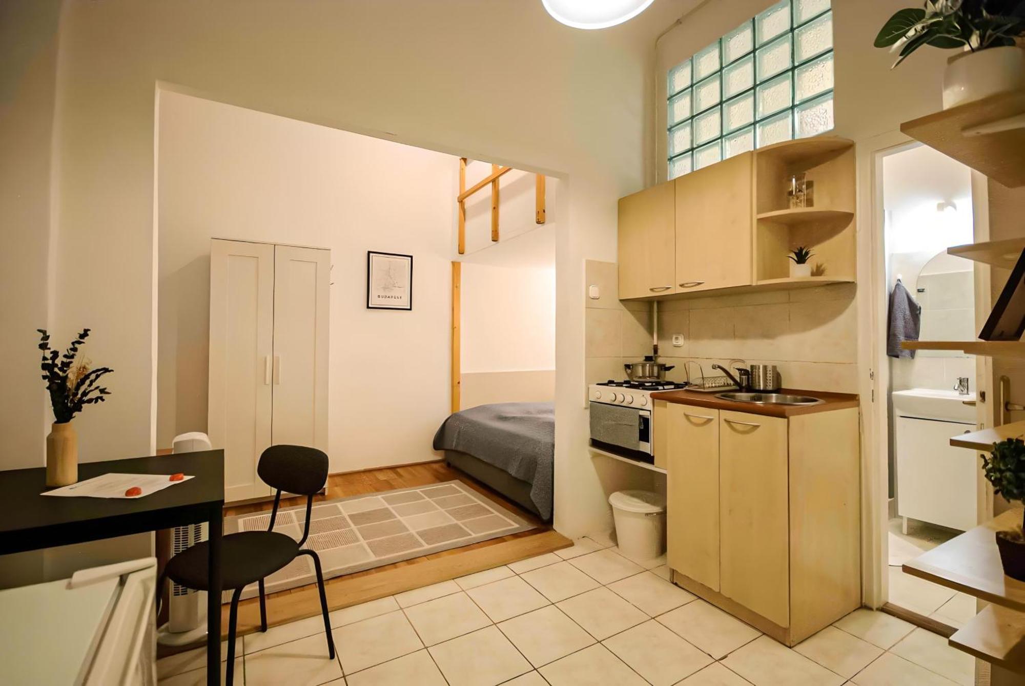 R172 Elitehost Raday Studio Apartment 布达佩斯 外观 照片